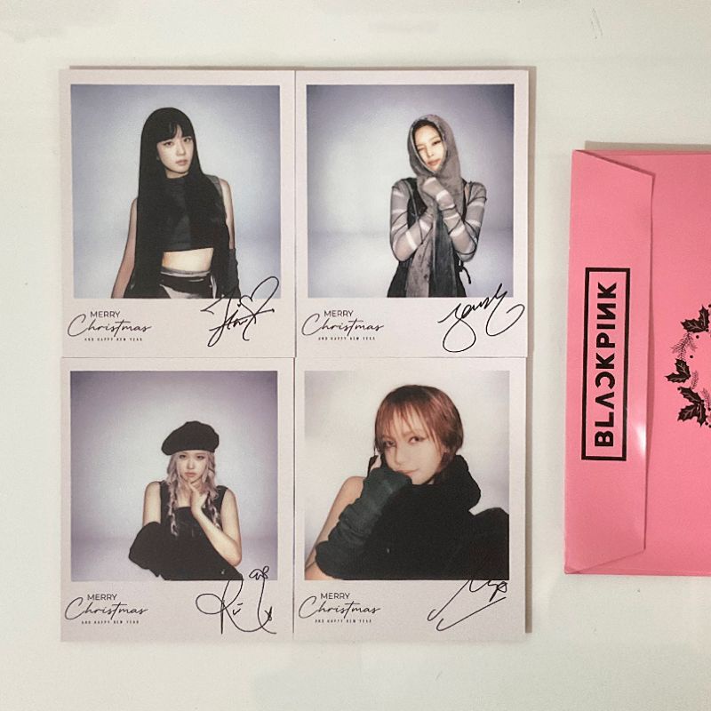 BLACKPINK JAPAN POLAROID MEMBERSHIP UNSEALED