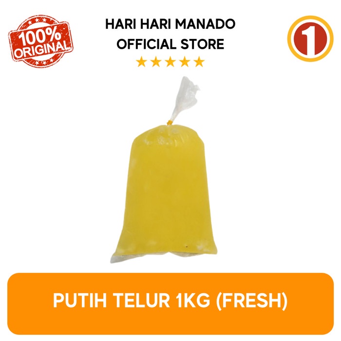 

Putih Telur Fresh 1kg