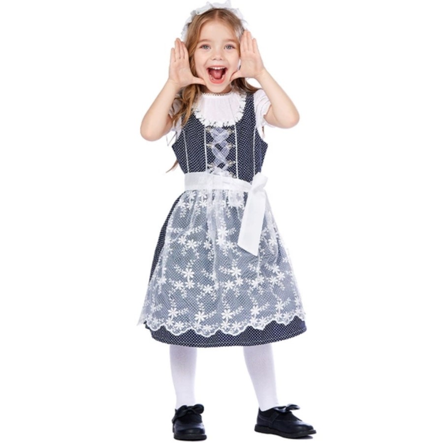 Bavarian Girl Costume Halloween Costume Kostum Anak Jerman Germany