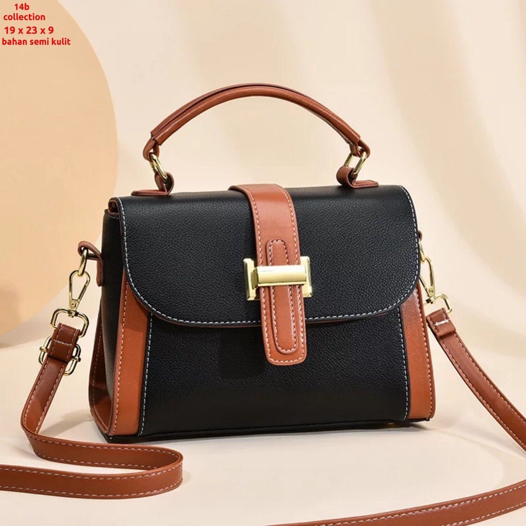 TAS SELEMPANG WANITA KULIT  IMPORT  BATAM MURAH FASHION KOREA BRANDED  CEWEK/terbaru slingbag wanita tas fashion wanita tas import