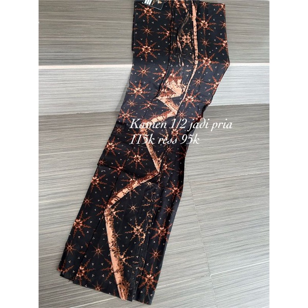 KAMEN 1/2 JADI PRIA//KAMEN BATIK PRIA//KAMEN BALI