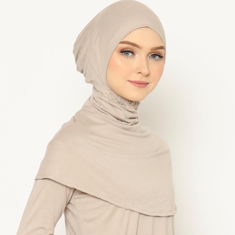 ❄ Ciput Ninja Karet Dagu Maroko Kancing Katun RDA Hijab ✥