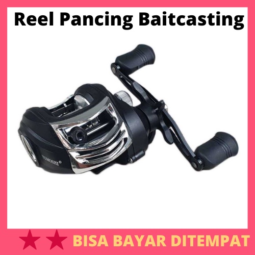 Reel Pancing Baitcasting 18+1 Ball Bearing 7.2:1 / Alat Reel Riil Ril Gulungan Katrol Pancing Pancin
