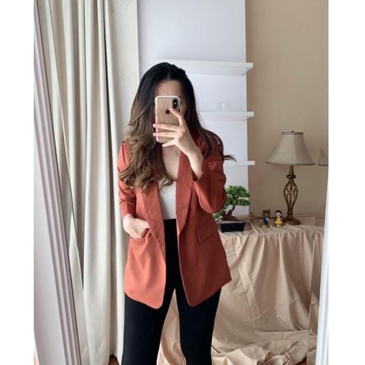 Promo Spesial [Beli 2 Gratis Mini Gold] LOVIND Korean Blazer Premium Import tebal adem 7503