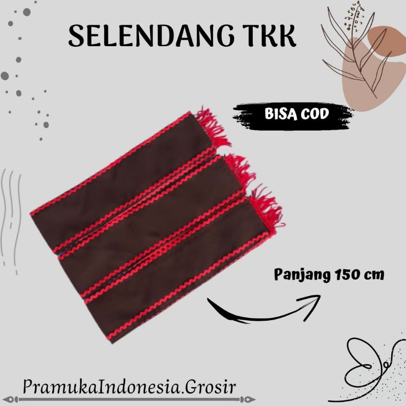 [GROSIR 1 KODI / 20 PCS] SELENDANG TKK PENGGALANG / SELEMPANG TKK PENGGALANG / TETAMPAN TKK PENGGALA