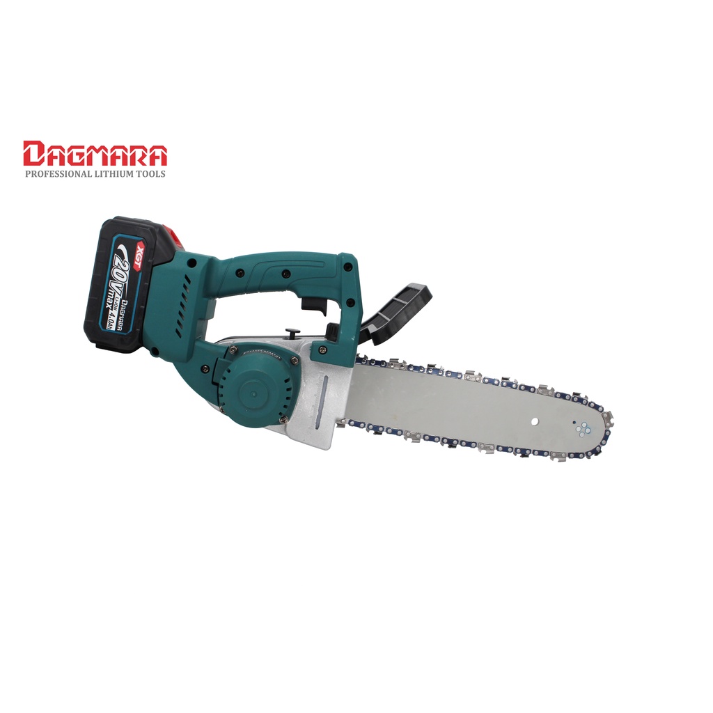 DAGMARA Chainsaw Gergaji Rantai Elektrik Mini 12 Inch Portable Genggam Lithium 20 Volt Chain Saw