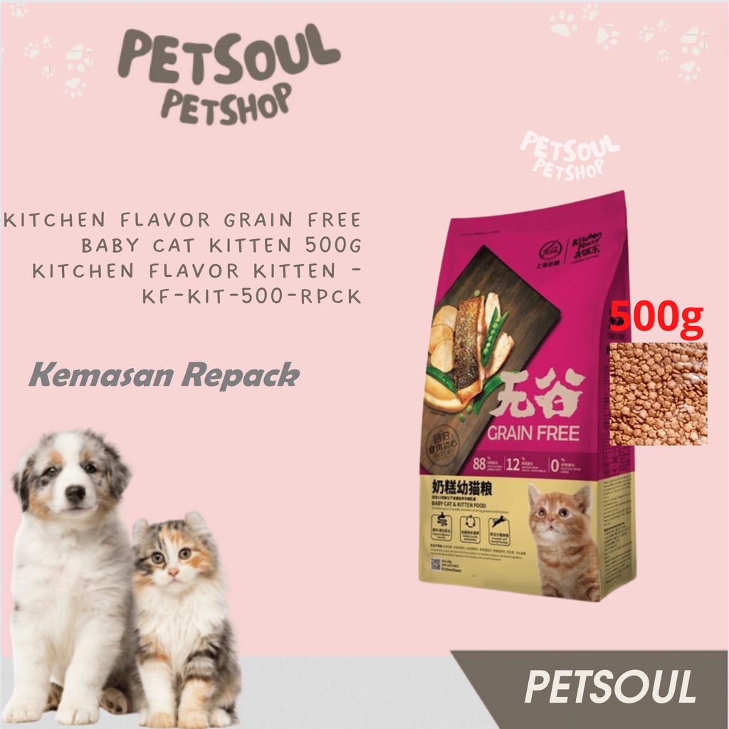 Kitchen Flavor Grain Free Baby Cat Kitten 500g Kitchen Flavor Kitten