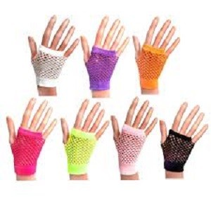 Net Glove Sarung Tangan Jala Cosplay Wibu Halloween Costume Cosplay