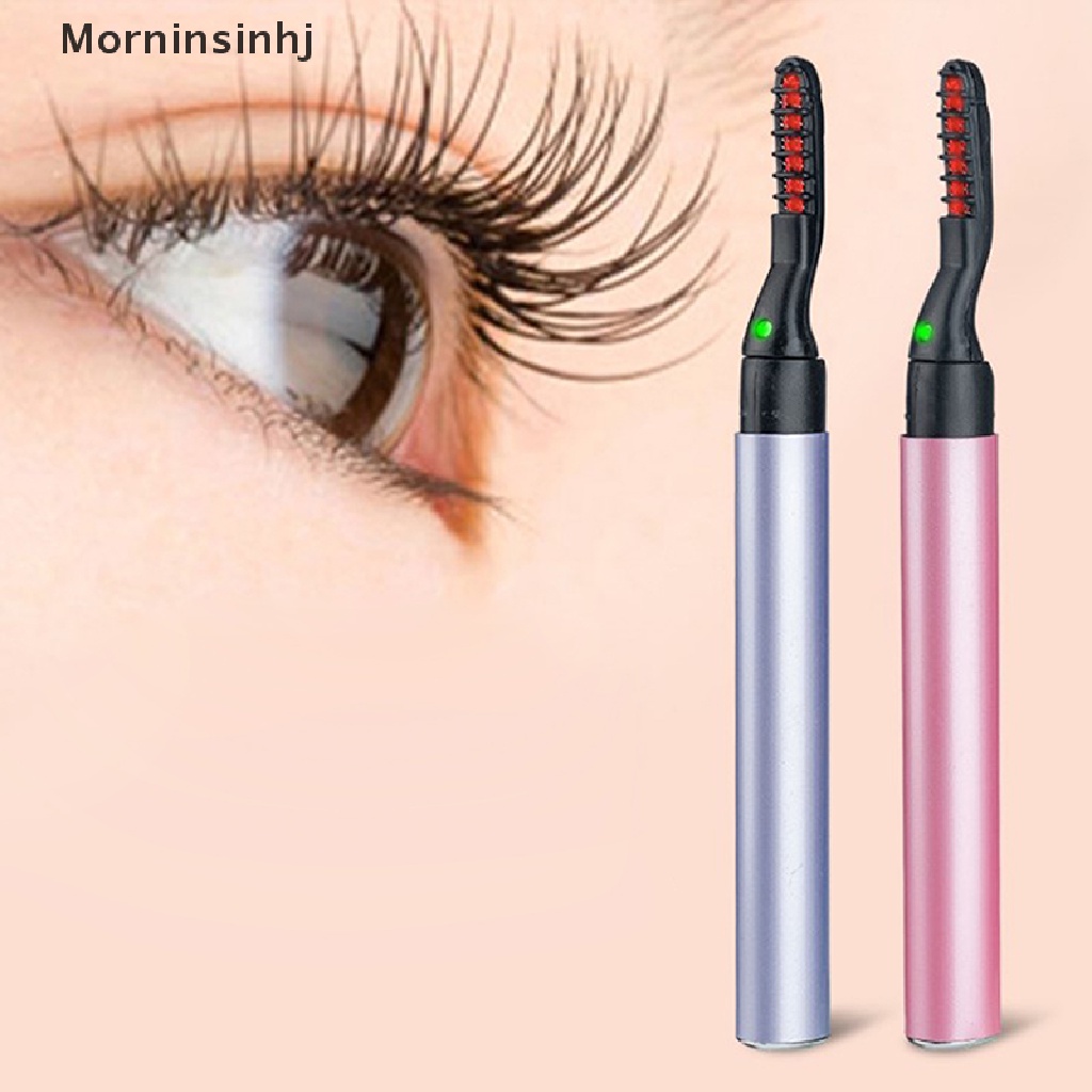 Mornin Pengeriting Bulu Mata Pemanas Elektrik Rechargeable Eyelashes Curler Quick Heag id