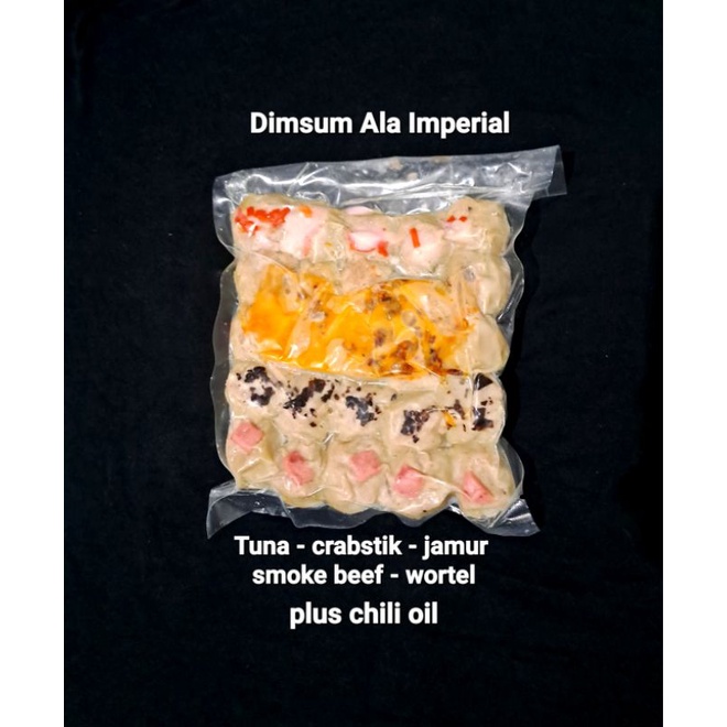 

Dimsum ala imperial isi 25 plus chili oil