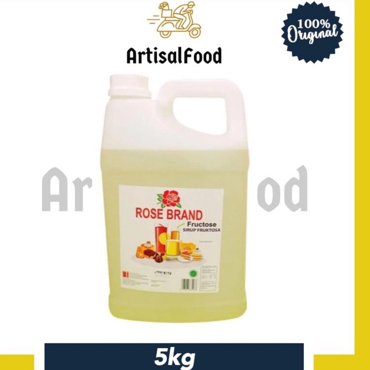 

❋ Gula Cair Rose Brand Rosebrand 5kg Fruktose Fruktosa Jerigen Botol 5 kg ♢