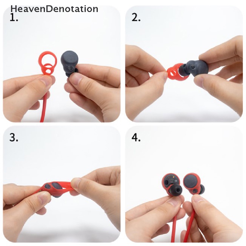 [HeavenDenotation] Earphone Silikon Tali Anti Hilang Headphone Holder Tali Leher Tahan Keringat Kompatibel Untuk Linkbuds S (WFLS900N/B) HDV