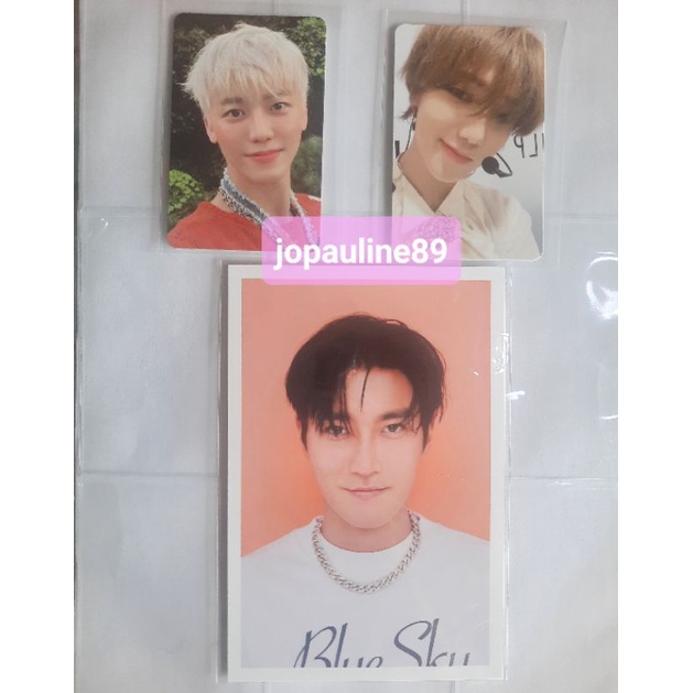 SMCU PALACE 2022 Yesung Jaemin Siwon ID Portrait Version