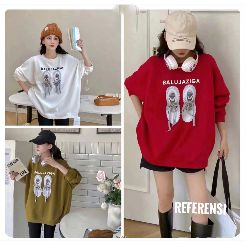 SWEATER FASHION LENGAN PANJANG BAHAN PREMIUM BANGKOK BKK,3310