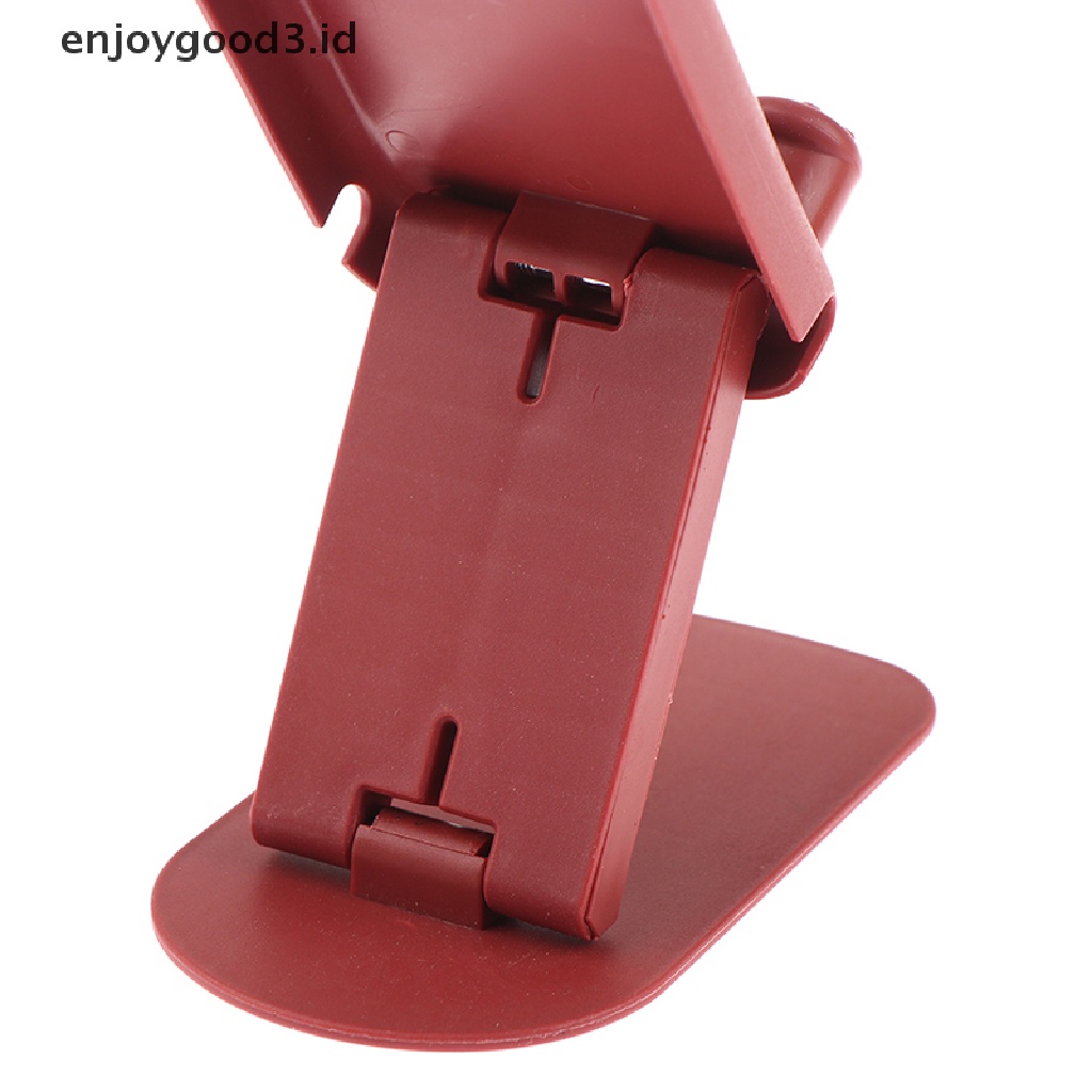 [Rready Stock] 1Pc Lucu Kartun Holder Lipat Portabel Adjustable Lift Ponsel Stand (ID)