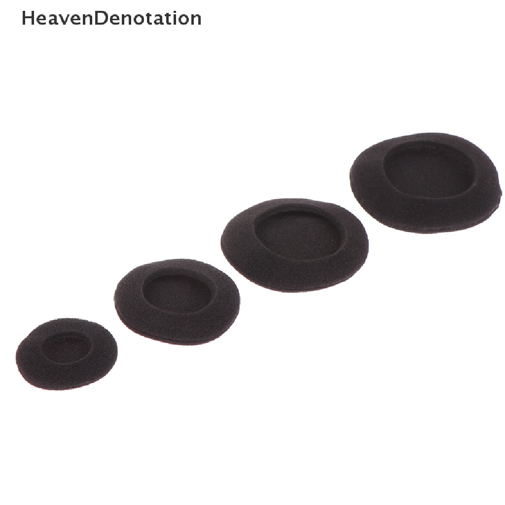 [HeavenDenotation] 10Pcs Thick Foam Earpads Cushions Ear Pads 3.5 / 4.5 / 5.5 / 6cm for Round Headphone HDV