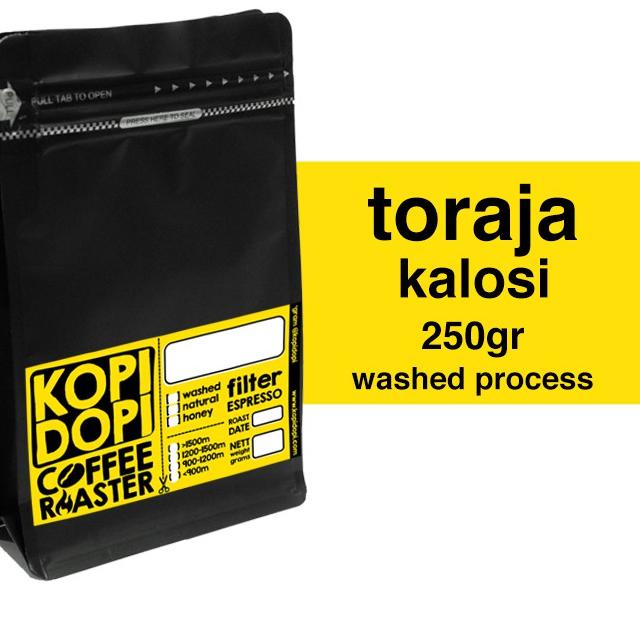 

★ Kopi Arabika Toraja Kalosi Enrekang 250 gram 250gr 250g ▼