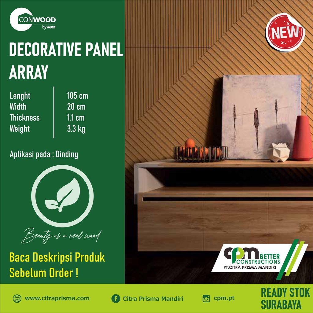 Conwood Decorative Panel Array N/W