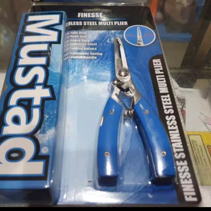 Mancing Tang Split Mustad Multi Fungsi