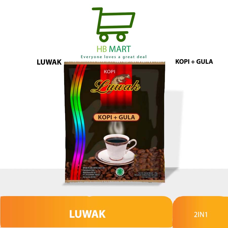 

kopi luwak hitam 2 IN 1 NEW 1 PCS