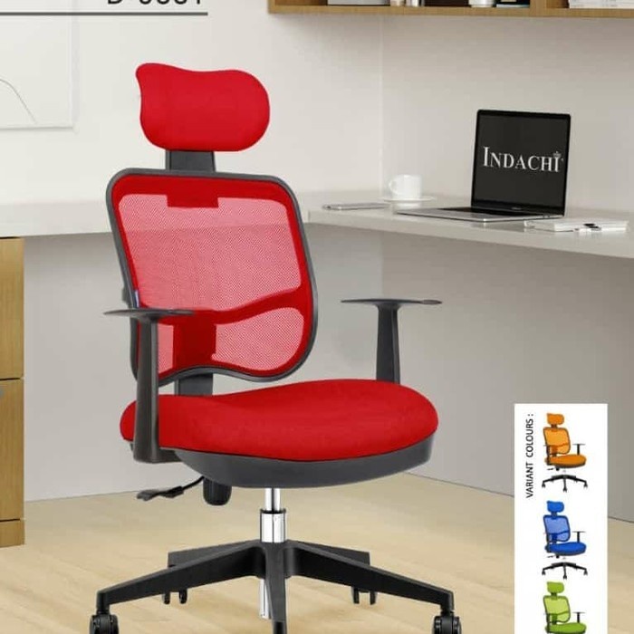 KURSI KANTOR INDACHI D-3001 SAND JARING MURAH