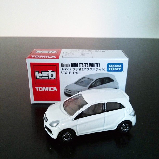 Terlaris Tomica Reguler Honda Brio (Tafta White)