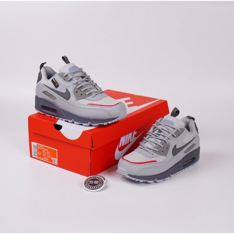 Sepatu Nike Air Max 90 Surplus Wolf Grey 1