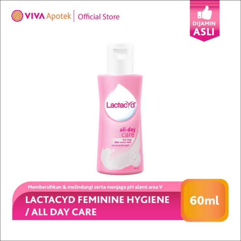 LACTACYD ALL DAY CARE 60 ML / PEMBERSIH KEWANITAAN LACTACID