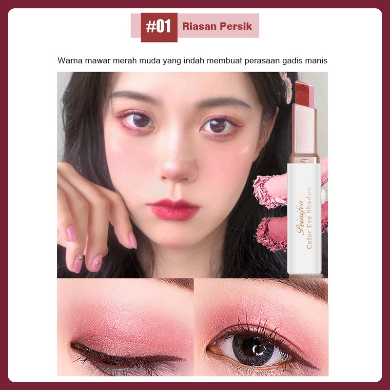 Ready Stock YZS eyeshadow Velvet Gradient Duo Kosmetik Rias Mata Berkualitas Tinggi Eyeshadow