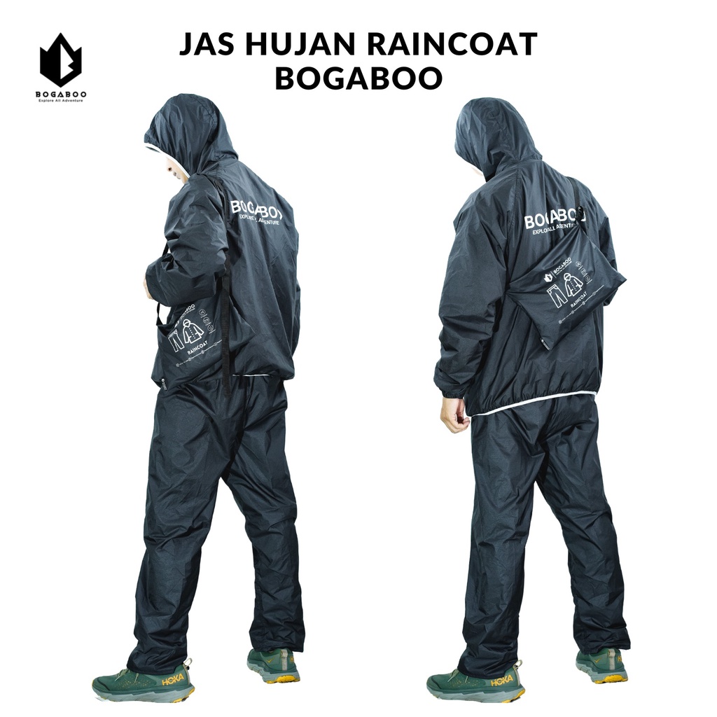 Jas Hujan Bogaboo Full Sealed - Raincoat - Jas Hujan Setelan -Mantel Hujan