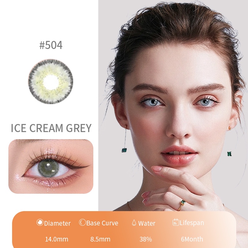 Sepasang Softlens Normal 14.2MM/FREE softlen case(KOREA)