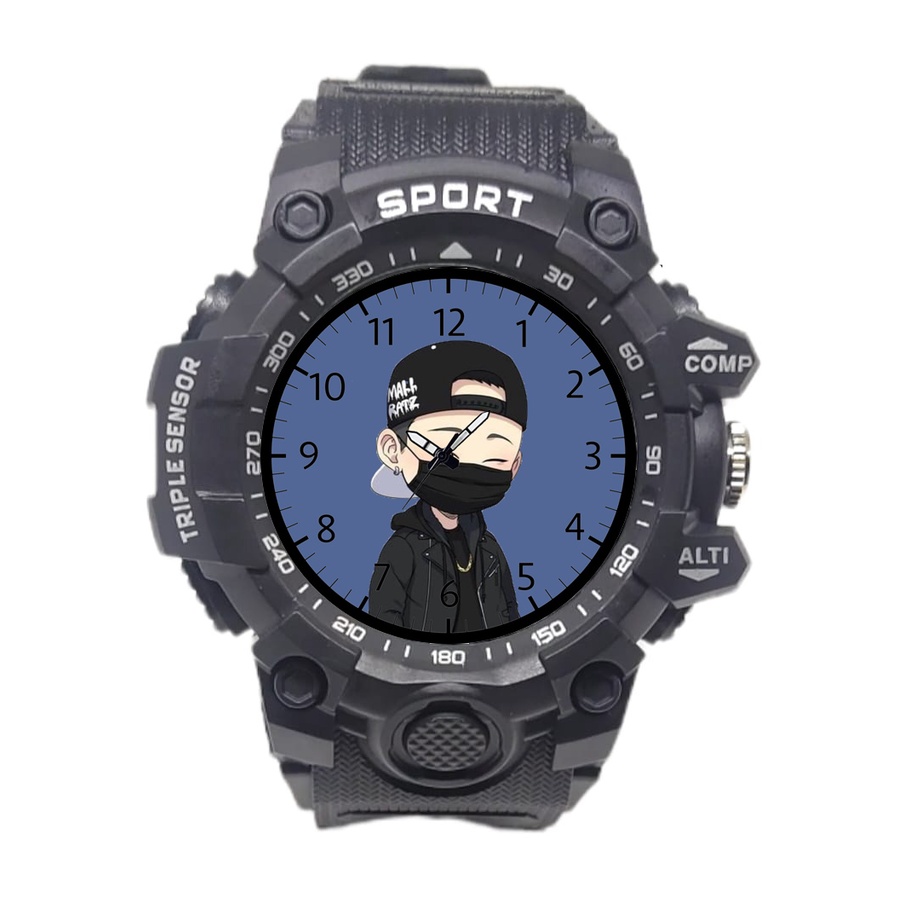 Jam Anak Sport Laki-Laki Anime Anti Air