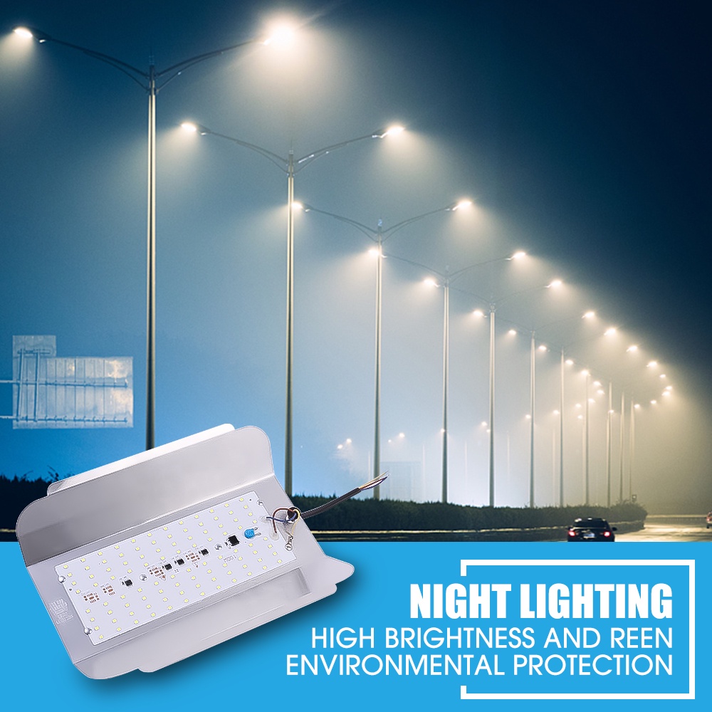 100w Iodine Tungsten Lampu Situs Konstruksi Playground Lampu Sorot Hemat Energi Lampu Malam Jalan Tahan Air Ac180-260V LED Outdoor Night Market Lighting Light Ultra-bright