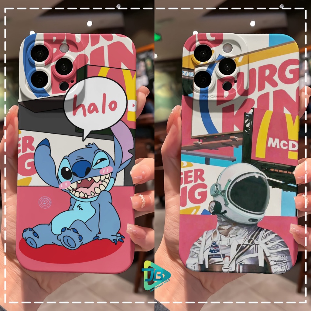 CUSTOM CASE SOFTCASE SILIKON PROCAMERA BURGERKING CUSTOM XIAOMI REDMI 6A 8 8A PRO 9 9A 9C 10A NOTE 8 9 10 10S POCO M3 M4 JB7234