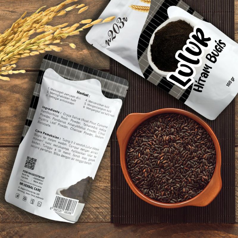 LULUR HITAM BUGIS / LULUR BEDDA LOTONG N203R