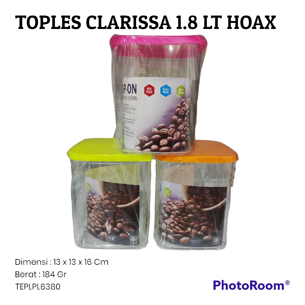 TOPLES CLARISSA 1.8 LT HOAX (PACKING BUBBLE) TEPLPL6380