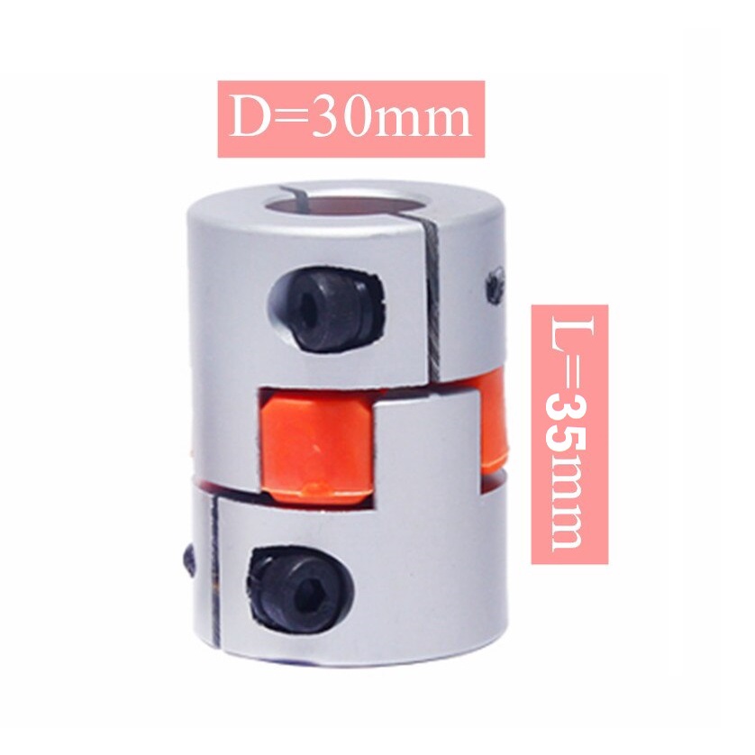 [HAEBOT] Shaft Flexible Coupler XB 12x14mm D30 L35 CNC 12 x 14mm Coupling Mesin Penghubung Shaft Plum Nema Fleksibel Aluminium Motor Konektor As Poros