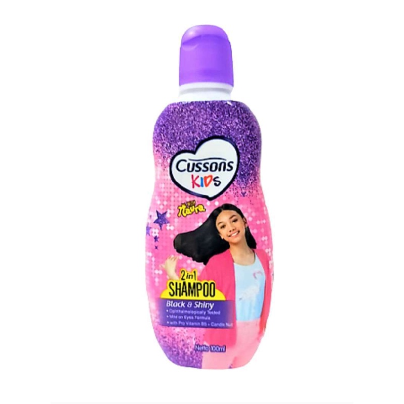 CUSSONS KIDS SHAMPOO 100ml BLACK &amp; SHINY