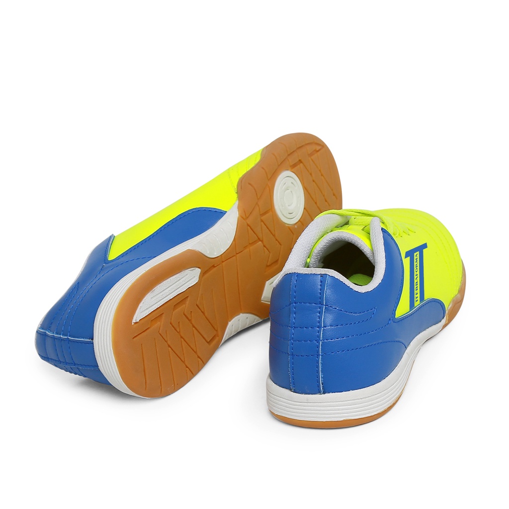 TY002 | Sepatu Olahraga Unisex Futsal Joging Kuning Biru Running Original | FORIIND Terraforma