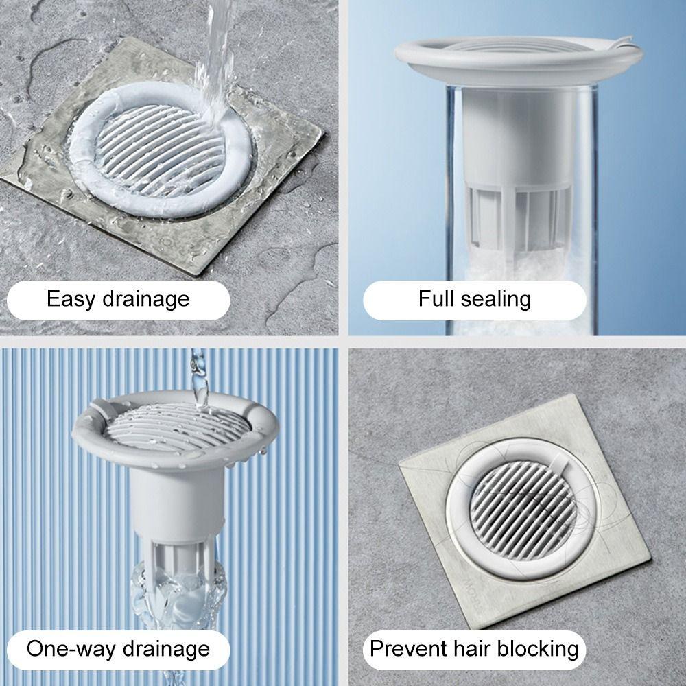 Populer Floor Drain Aksesoris Kamar Mandi Shower Drainer Pencegah Serangga Seal Stopper Anti Bau