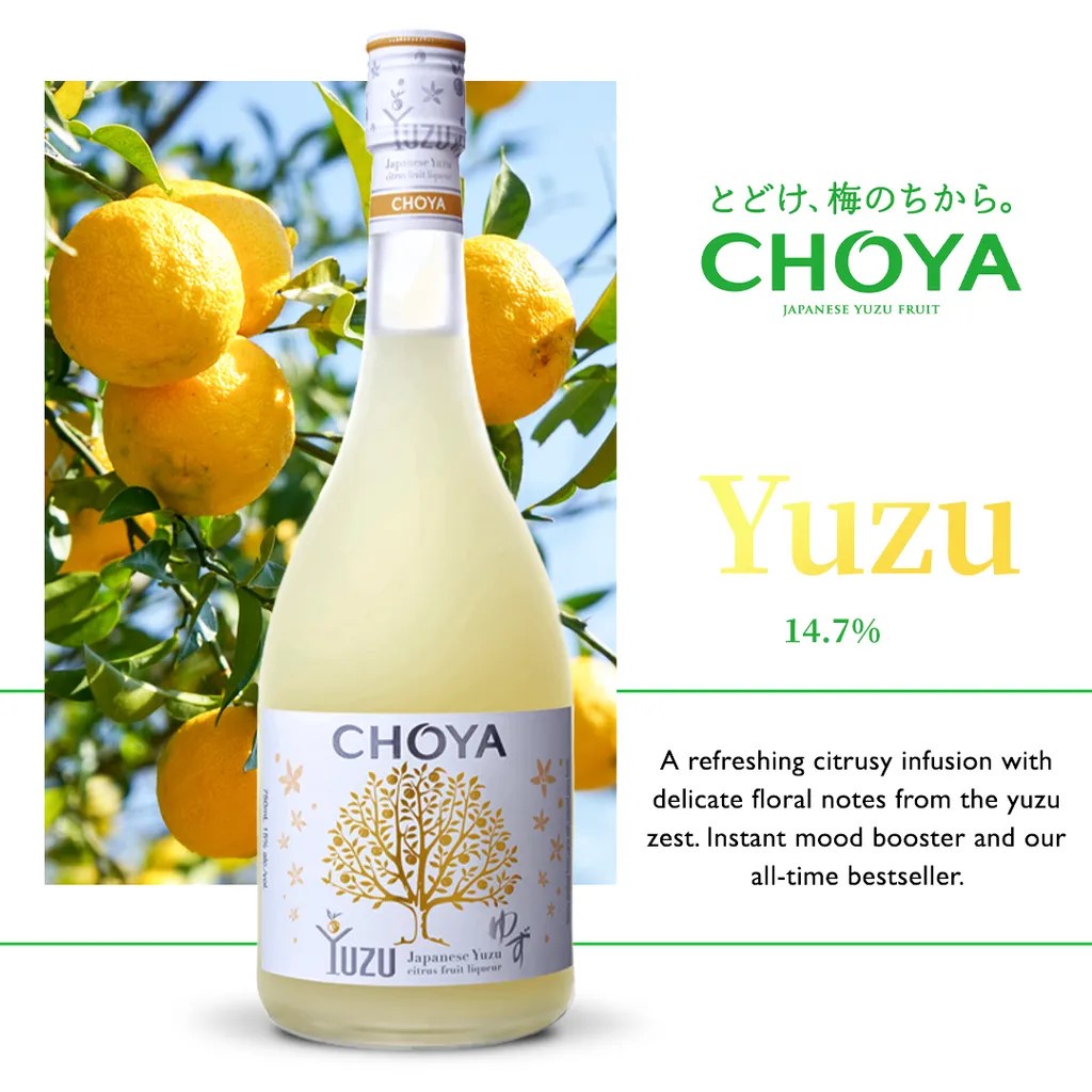 

MINUMAN JERUK CITRUS JEPANG C H O Y A Yuzu - 750ml JAPAN