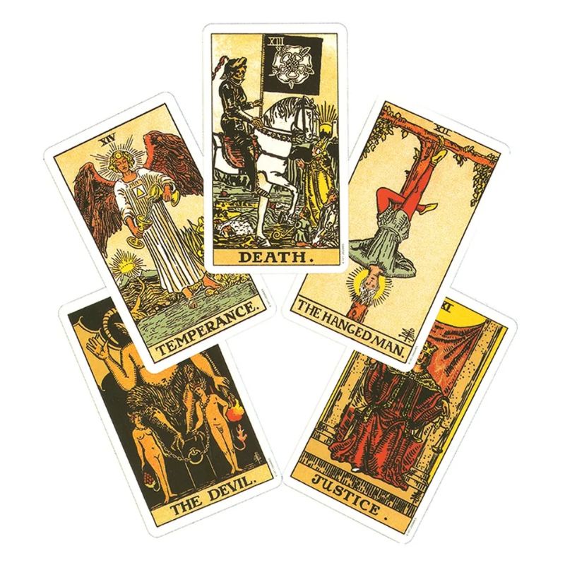 Rider Waite Tarot Deck 12x7cm include guidepaper