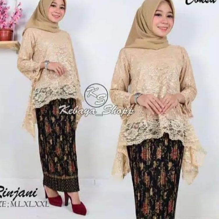 ♢ ATASAN KEBAYA BROKAT JUMBO LD 130/KEBAYA MODERN/KEBAYA WISUDA/BAJU/GAMIS/TUNIK/KEBAYA PESTA/KEBAYA