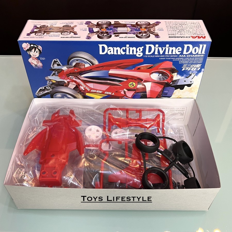 Mainan Rakit Mobil Tamiya Mini 4WD - Dancing Divine Doll (ORIGINAL)