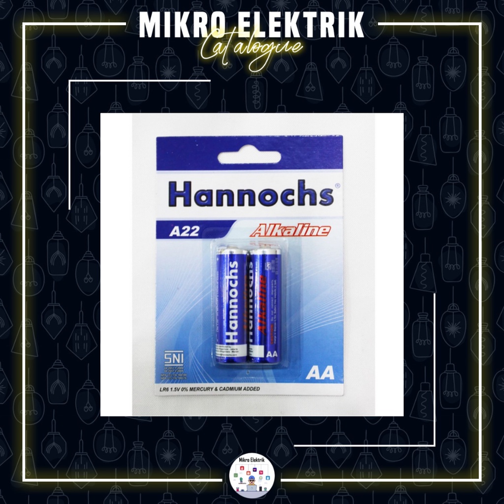 Battery Hannochs Alkaline AA/A2