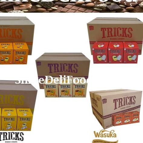 

♪ Tricks Snack Keripik Kentang -1 Dus 24 Box isi @10 Sachet /Box ✸