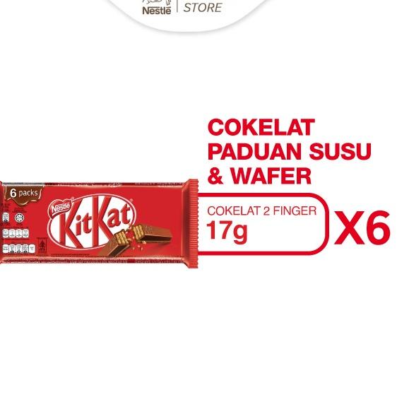 

12.12 HARGA GROSIR NESTLE KITKAT Coklat Wafer Multipack 17 x 6 pcs !