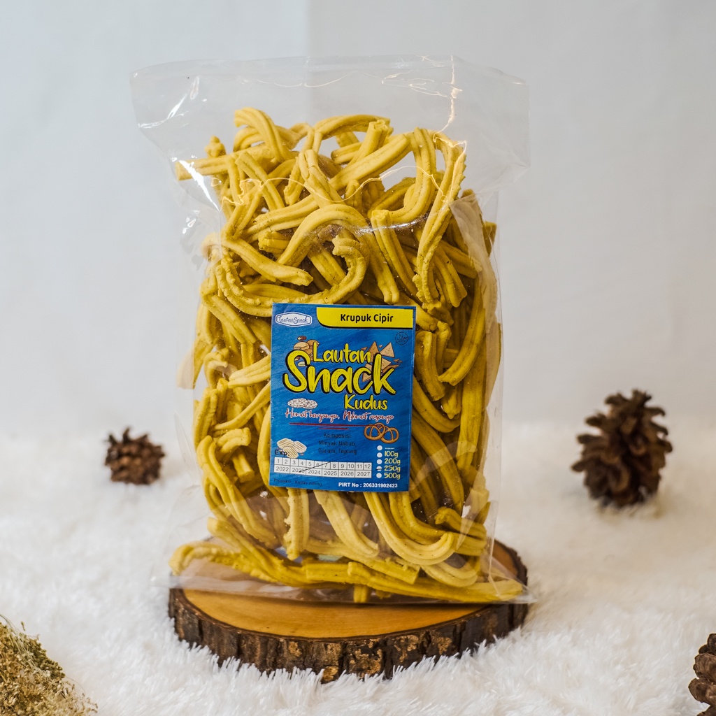 

Cemilan Sehat Diet Lautan Snack | Kue Cipir 250 gram Enak Renyah Gurih