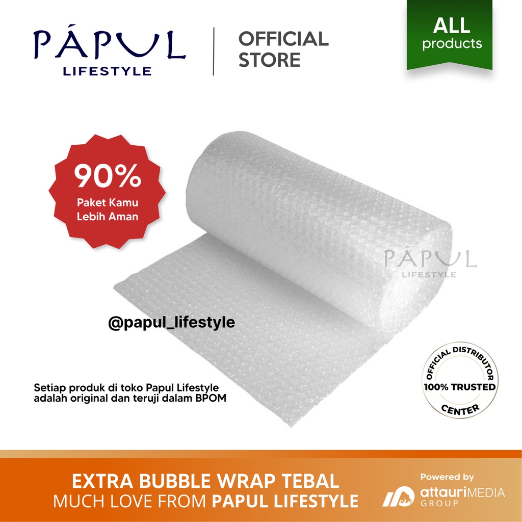

Extra Bubble Wrap Tebal untuk Packing kamu lebih Aman Papul Lifestyle K Link