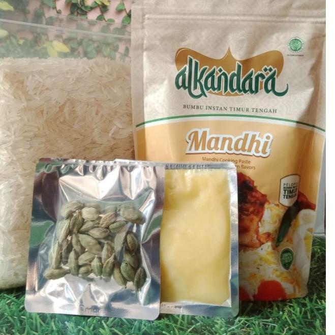 

✩ Paket Nasi MANDHI / BUKHORI instan bumbu Alkandara ❁